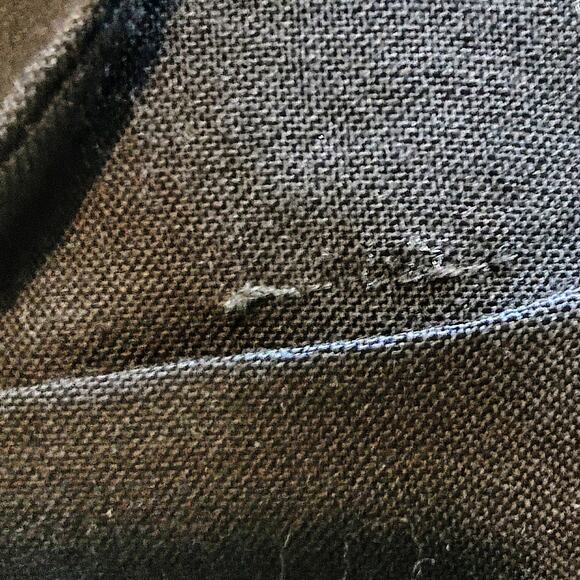 Mappelli‎ de Milano Men's 43 R Black Wool Blazer Gold Buttons - Picture 6 of 11